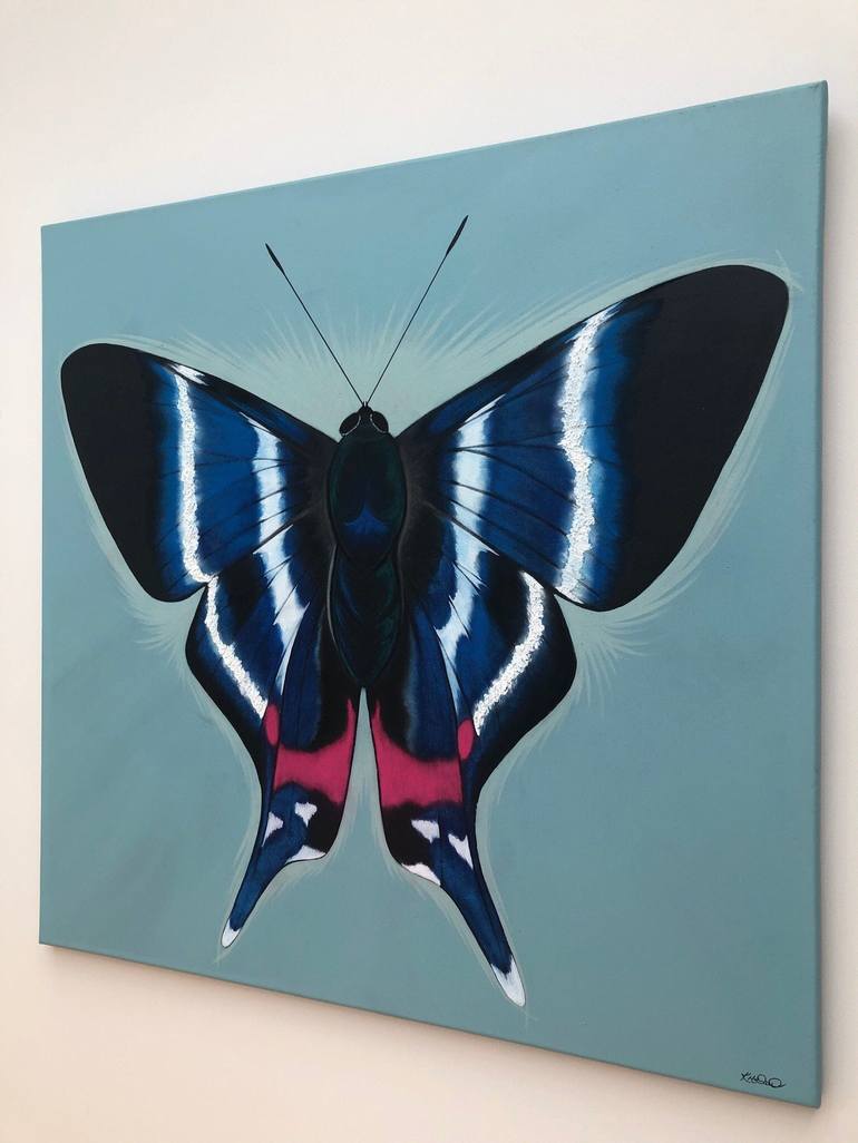 Original Abstract Nature Painting by Katie Cousins But Paints Under Maiden Name - Katie Daw 
