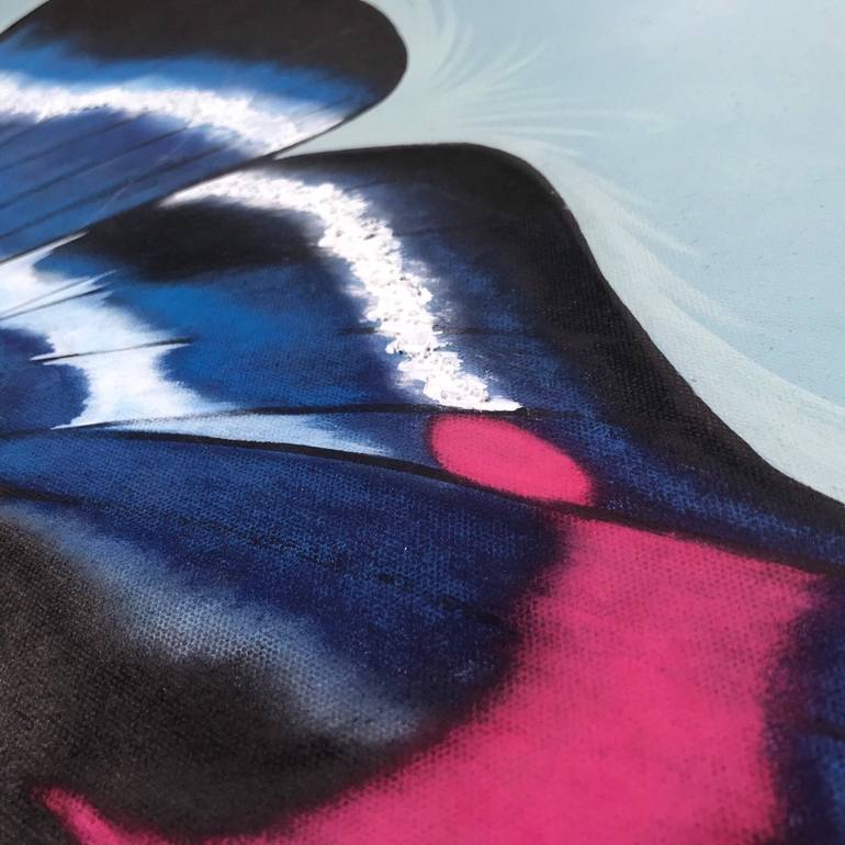 Original Abstract Nature Painting by Katie Cousins But Paints Under Maiden Name - Katie Daw 