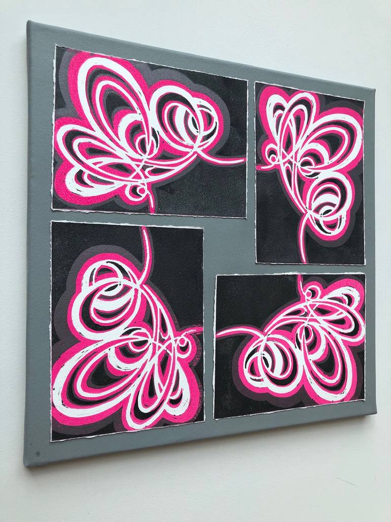 Original Impressionism Abstract Painting by Katie Cousins But Paints Under Maiden Name - Katie Daw 