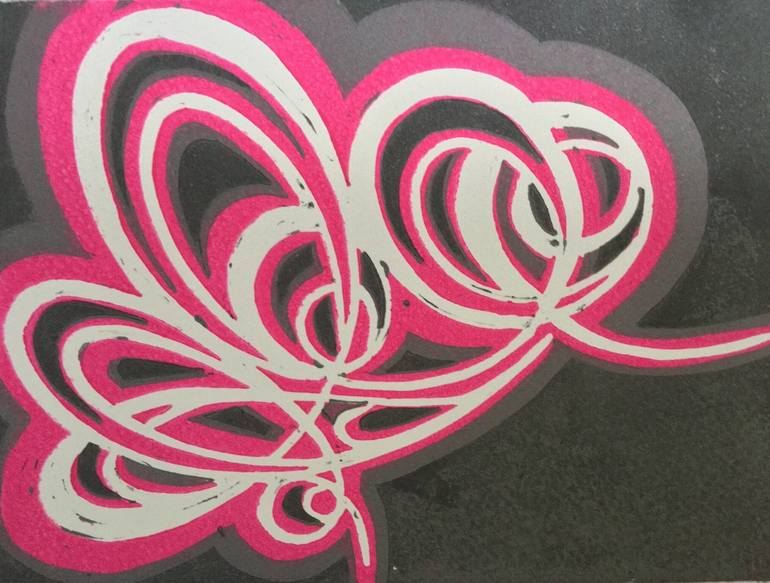 Original Impressionism Abstract Painting by Katie Cousins But Paints Under Maiden Name - Katie Daw 