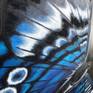 Original butterfly painting on canvas