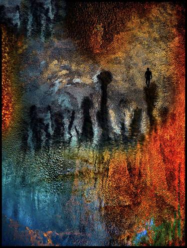 Original Abstract Expressionism Outer Space Photography by Algis Kemezys