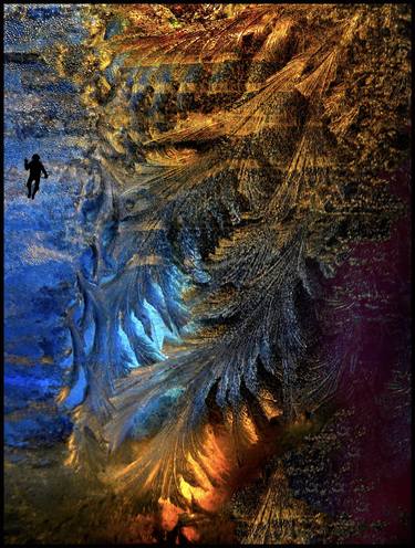 Original Abstract Expressionism Outer Space Photography by Algis Kemezys