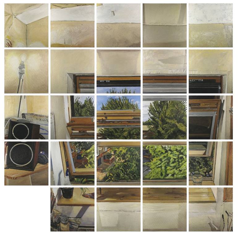 24 Days at My Window Painting by Rod Kitson Saatchi Art