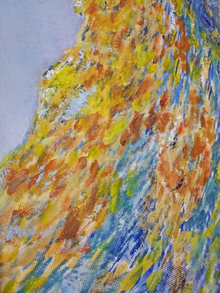 Original Abstract Expressionism Water Painting by Harshita Nandwani