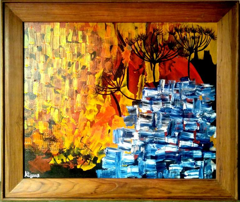 Original Abstract Painting by Harshita Nandwani