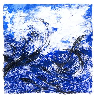 Print of Abstract Water Printmaking by Ellen Howell