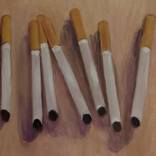Seven cigarettes by Stefano Dania