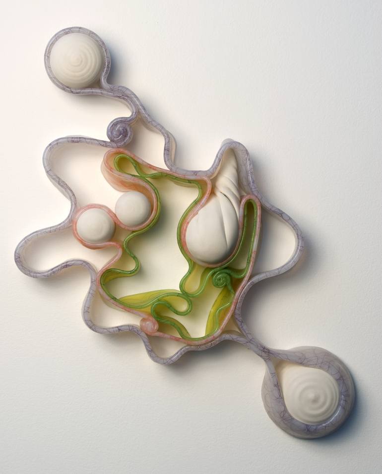 Original biomorphic Abstract Sculpture by Alison Ragguette