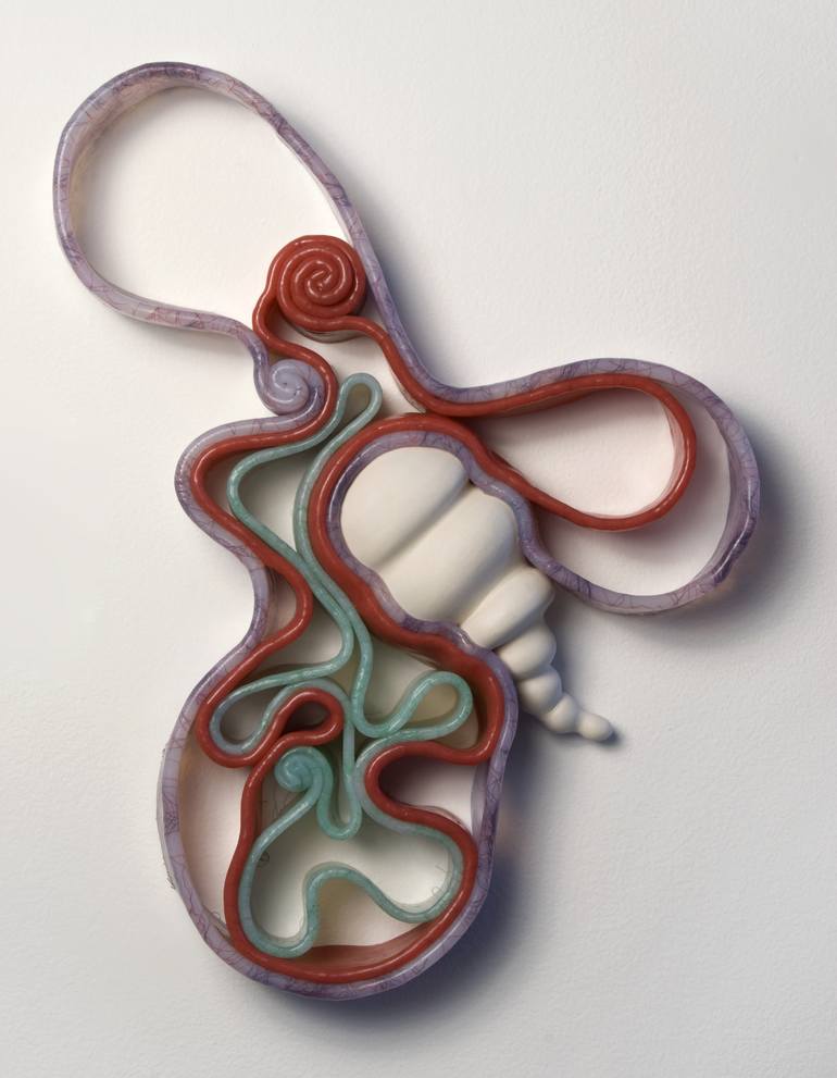 Original organics Abstract Sculpture by Alison Ragguette