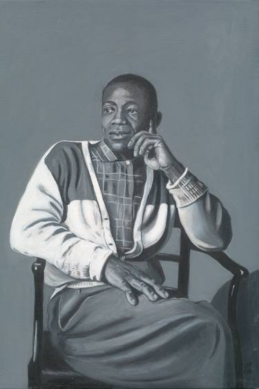 Original Portraiture Portrait Painting by John Ross