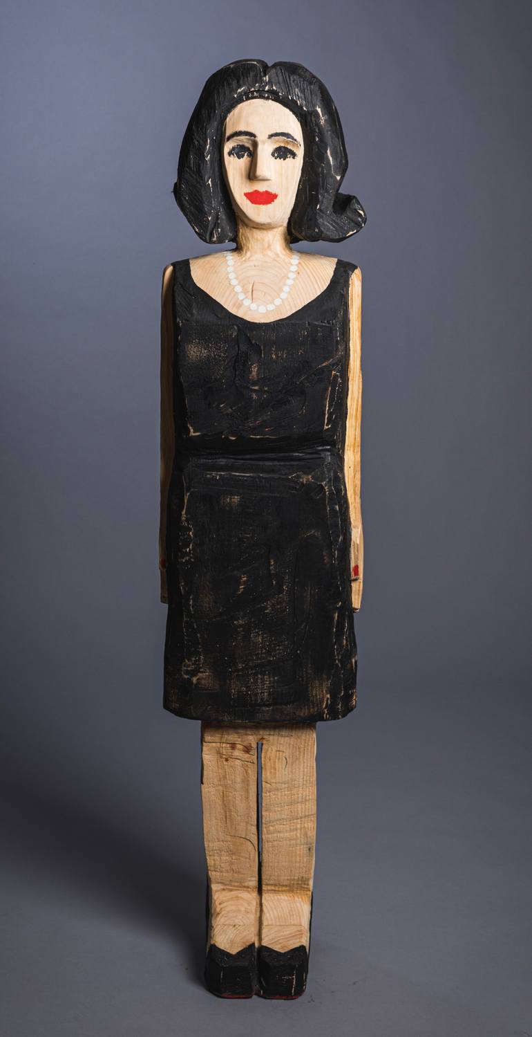 Original Figurative Fashion Sculpture by John Ross