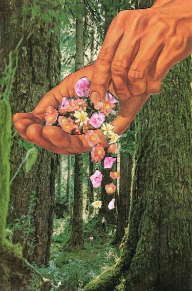 Spring is coming collage art thumb
