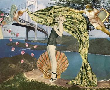 Birth of Venus recreated original collage thumb