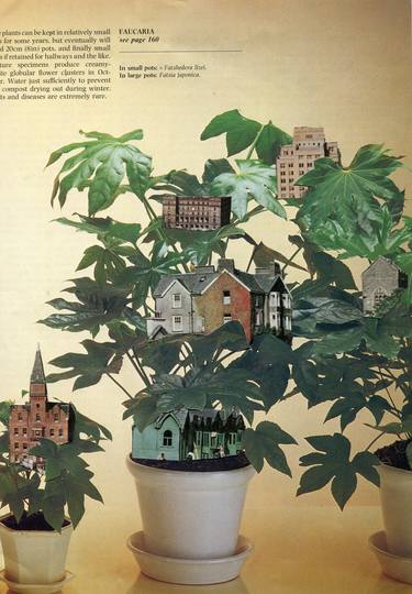 Original Dada Architecture Collage by Maya Land