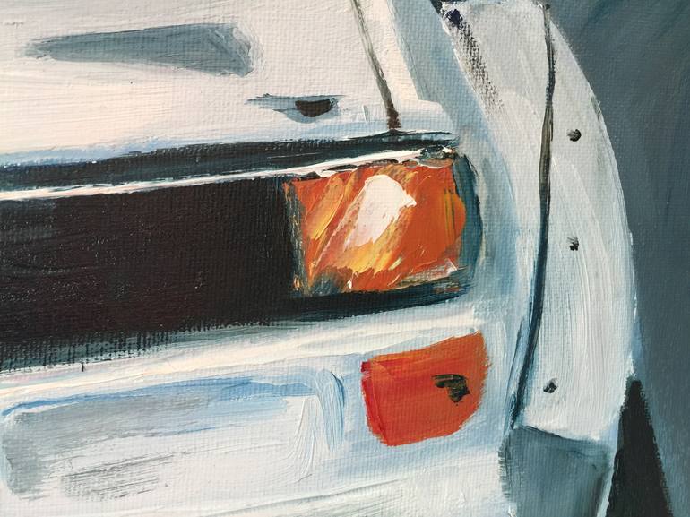 Original Expressionism Automobile Painting by Michael Ber