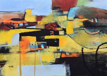 Original Abstract Paintings by Michal Takacs