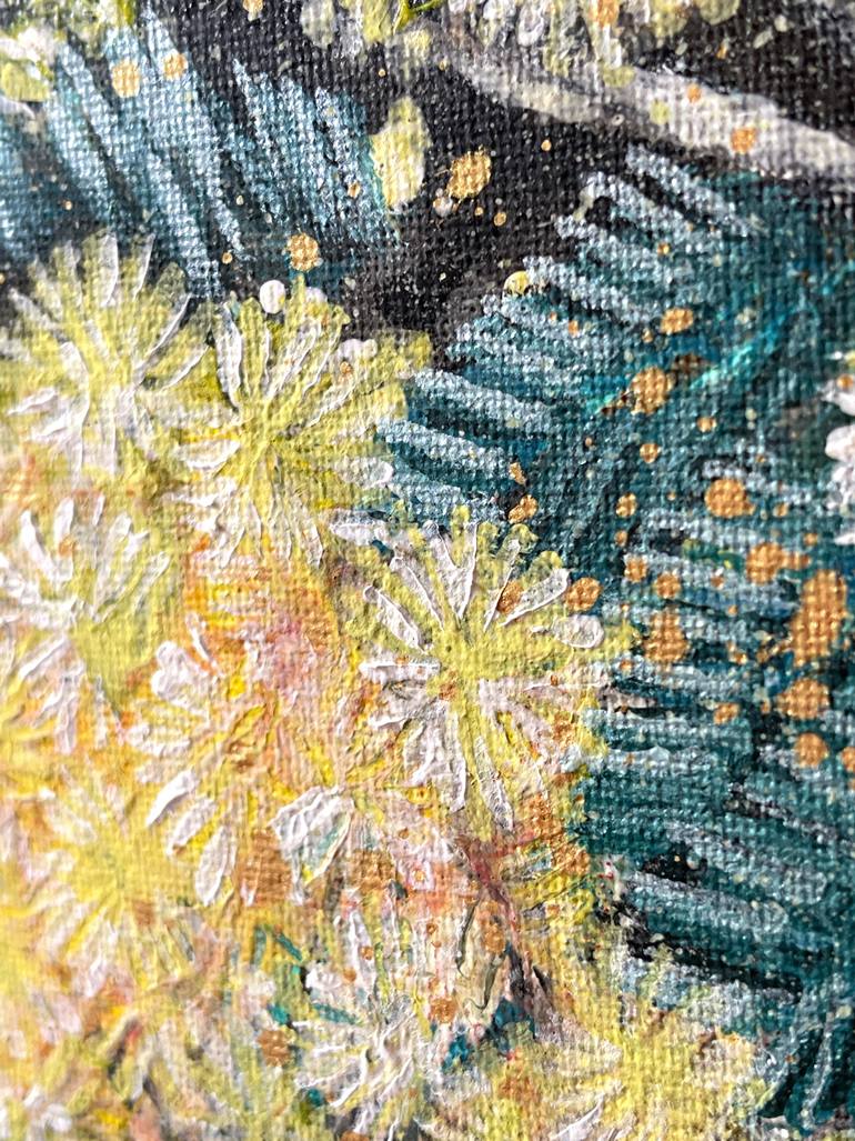 Original Abstract Still Life Painting by Hsin Lin