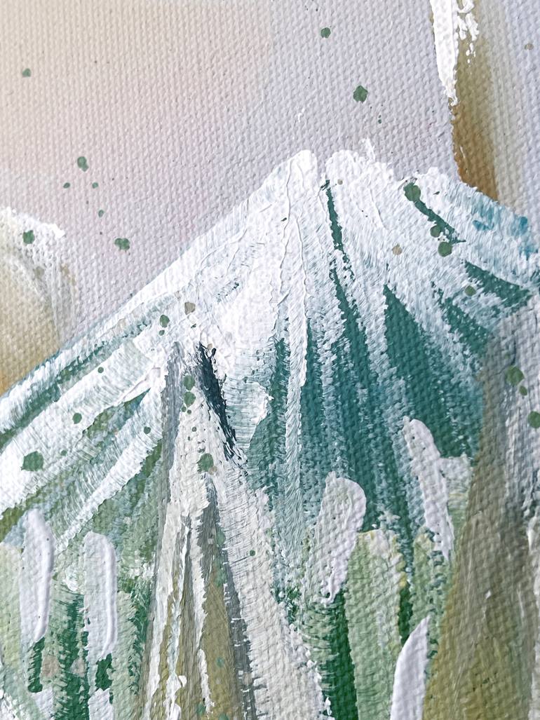 Original Abstract Expressionism Still Life Painting by Hsin Lin