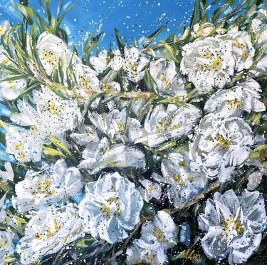 Original Floral Paintings by HSIN LIN