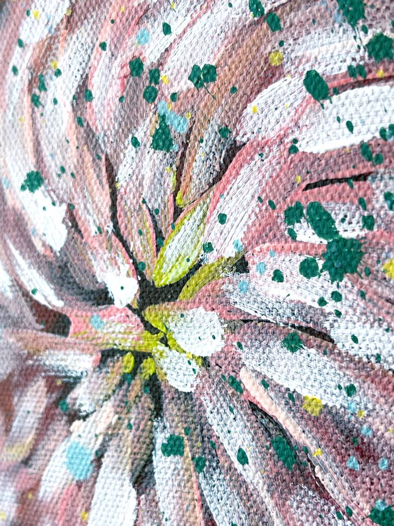 Original Abstract Expressionism Still Life Painting by Hsin Lin