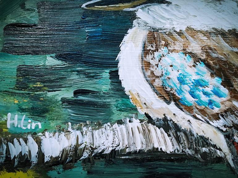 Original Modernism Animal Painting by Hsin Lin