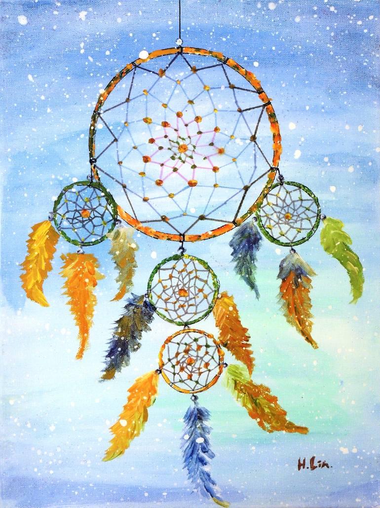 DREAM CATCHER Painting by HSIN LIN