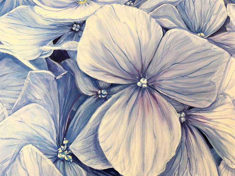 Original Floral Painting by HSIN LIN