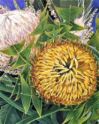 Print of Fine Art Botanic Paintings by HSIN LIN