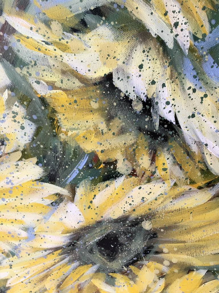 Original Abstract Still Life Painting by Hsin Lin