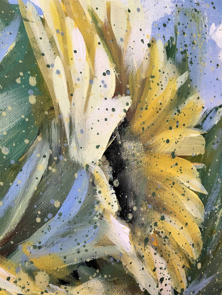 Original Abstract Still Life Painting by Hsin Lin