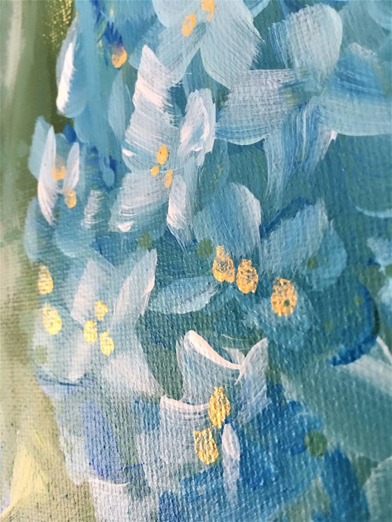 Original Abstract Expressionism Abstract Painting by Hsin Lin