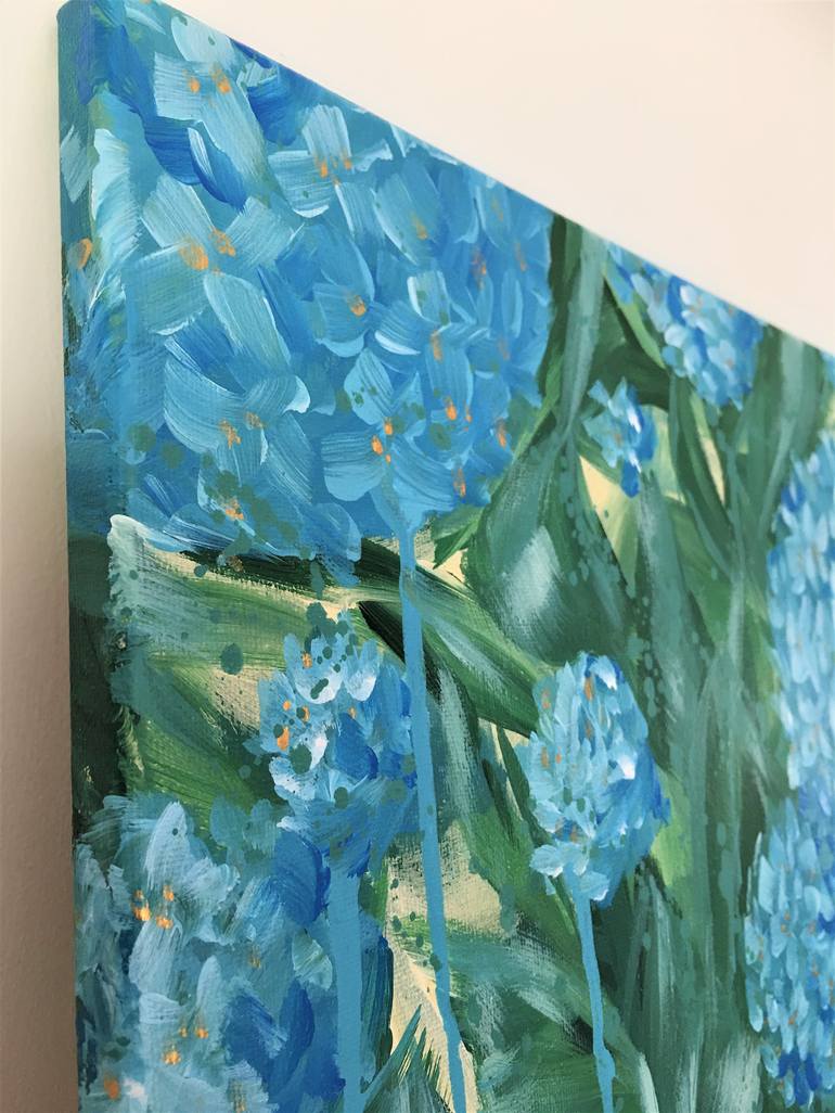 Original Abstract Expressionism Abstract Painting by Hsin Lin