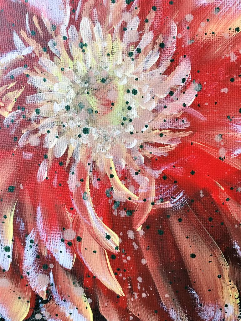 Original Abstract Nature Painting by Hsin Lin