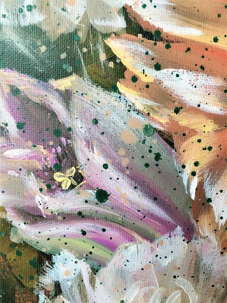 Original Abstract Nature Painting by Hsin Lin