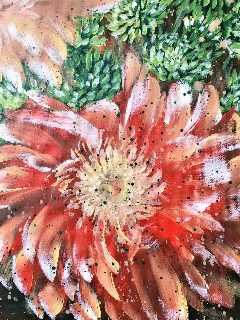 Original Abstract Nature Painting by Hsin Lin