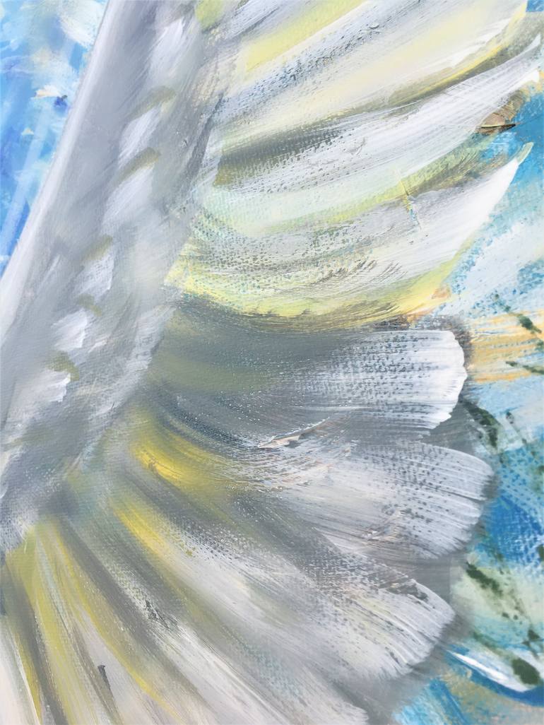 Original Abstract Animal Painting by Hsin Lin