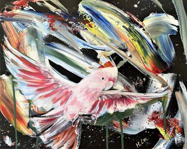 Print of Abstract Animal Paintings by HSIN LIN