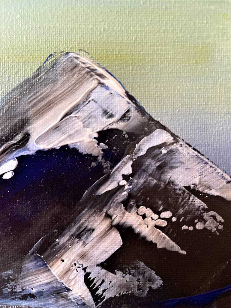 Original Abstract Landscape Painting by Hsin Lin