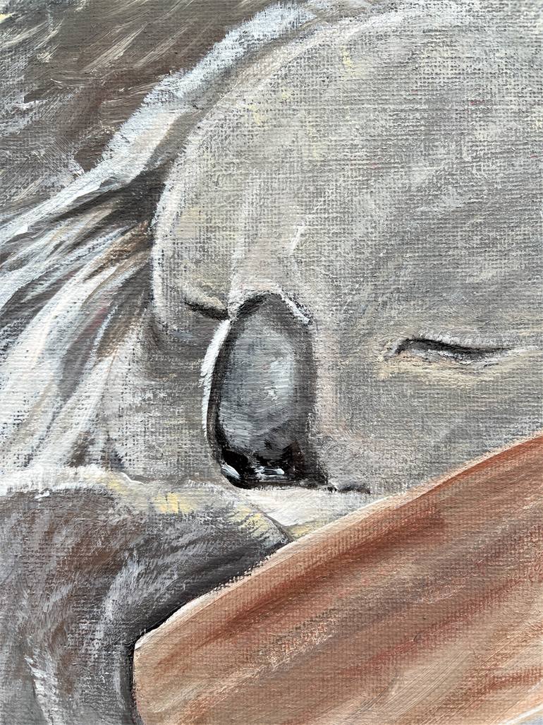 Original Expressionism Animal Painting by Hsin Lin