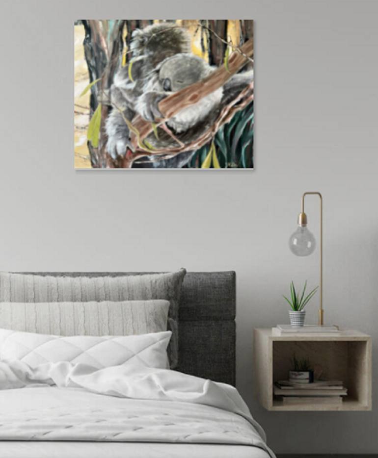 Original Expressionism Animal Painting by Hsin Lin