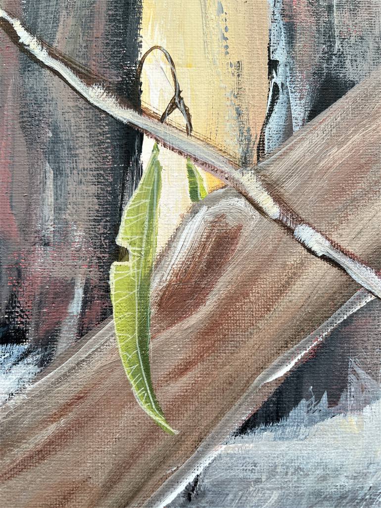 Original Expressionism Animal Painting by Hsin Lin