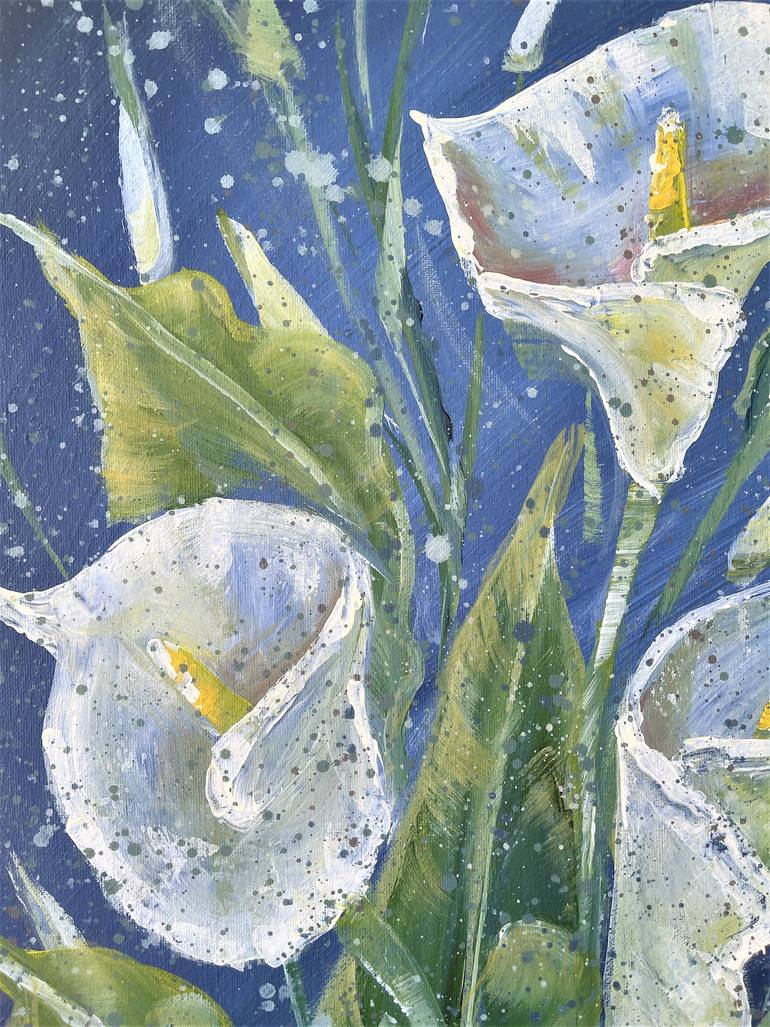 Original Abstract Still Life Painting by Hsin Lin