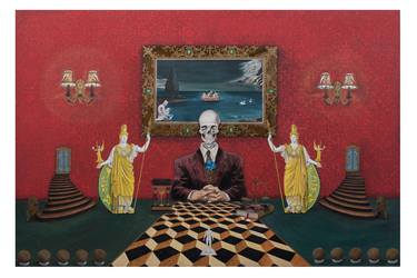 Original Surrealism Mortality Paintings by Jim Kondes