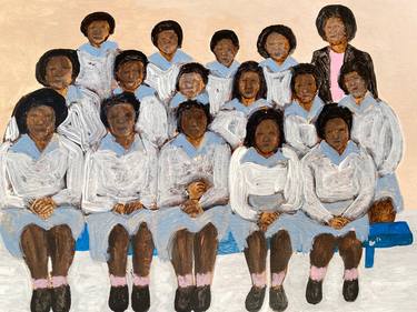 Original Children Paintings by Nombeko Mafenuka