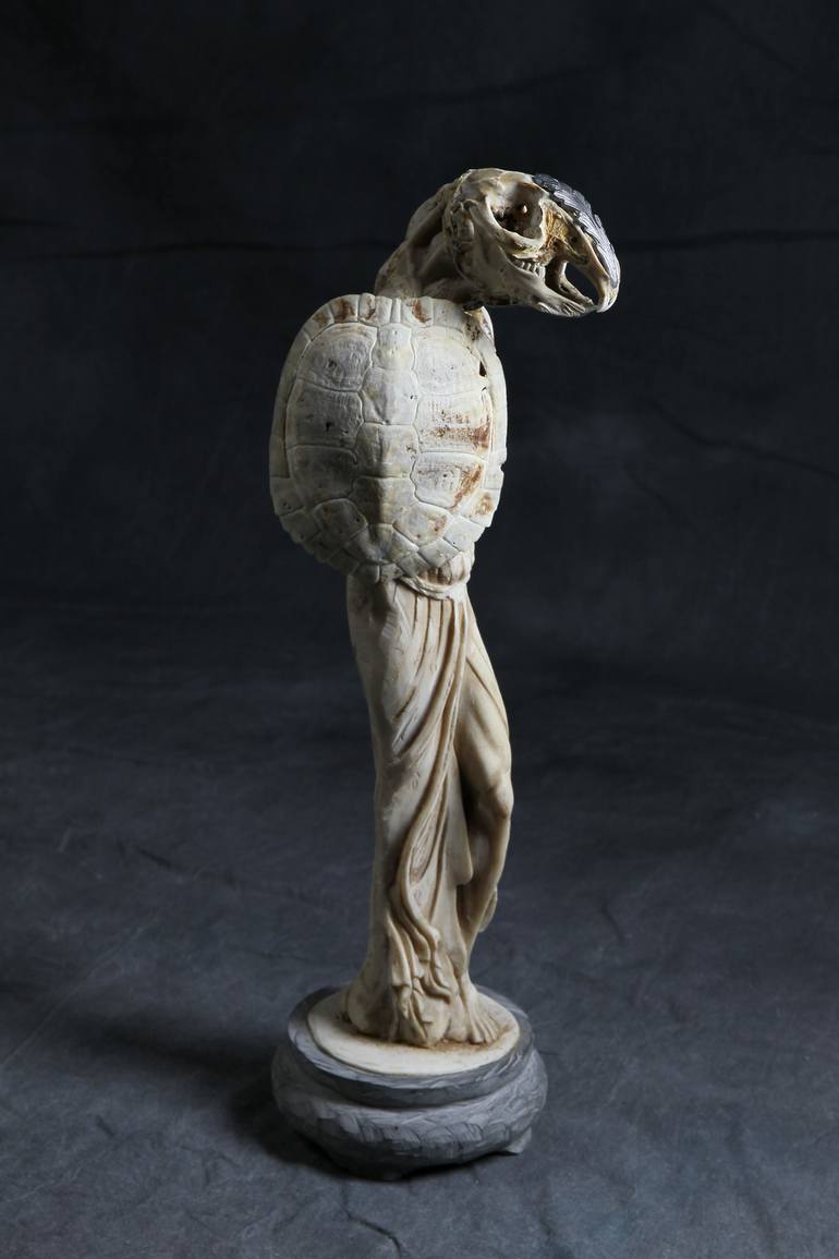 Original Classical mythology Sculpture by Gian Marco Lamuraglia