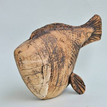 Original Fish Sculpture by Boguslaw Dobrowolski