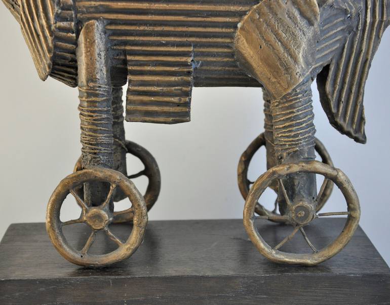 Original Abstract Expressionism Animal Sculpture by Boguslaw Dobrowolski