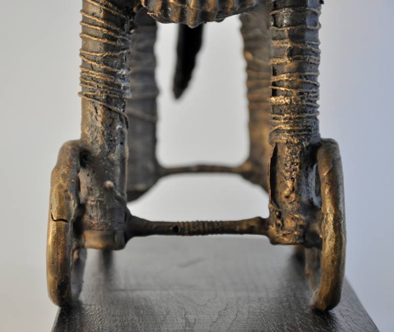 Original Abstract Expressionism Animal Sculpture by Boguslaw Dobrowolski