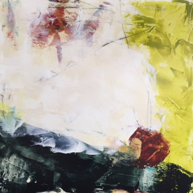 Original Fine Art Abstract Paintings by Bonni Farber